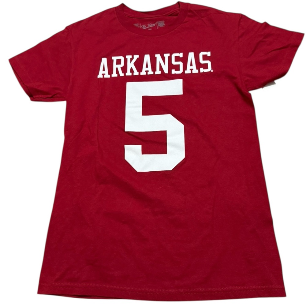 The Victory Arkansas Razorbacks Basic red graphic t-shirt #5 college men’s small